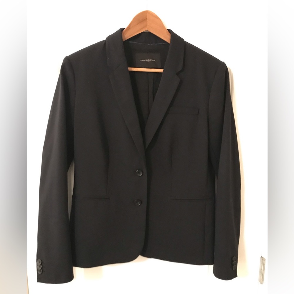 Black Classic Suit Blazer